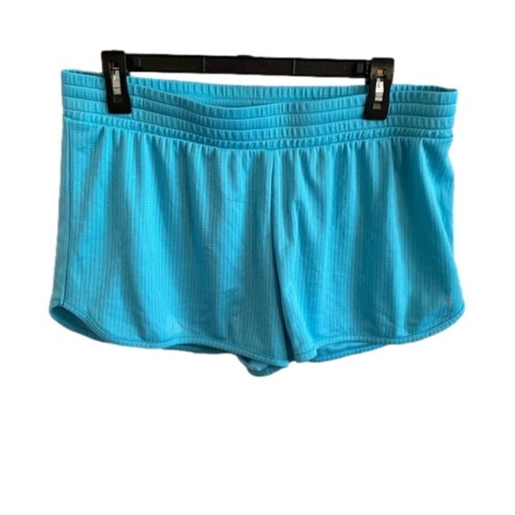 Danskin blue athletic shorts size L - Picture 1 of 6